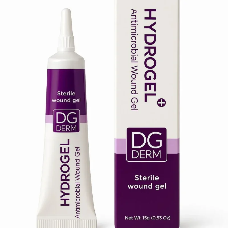 هیدروژل آنتی میکروبیال دی جی درم ۱۵ گرم